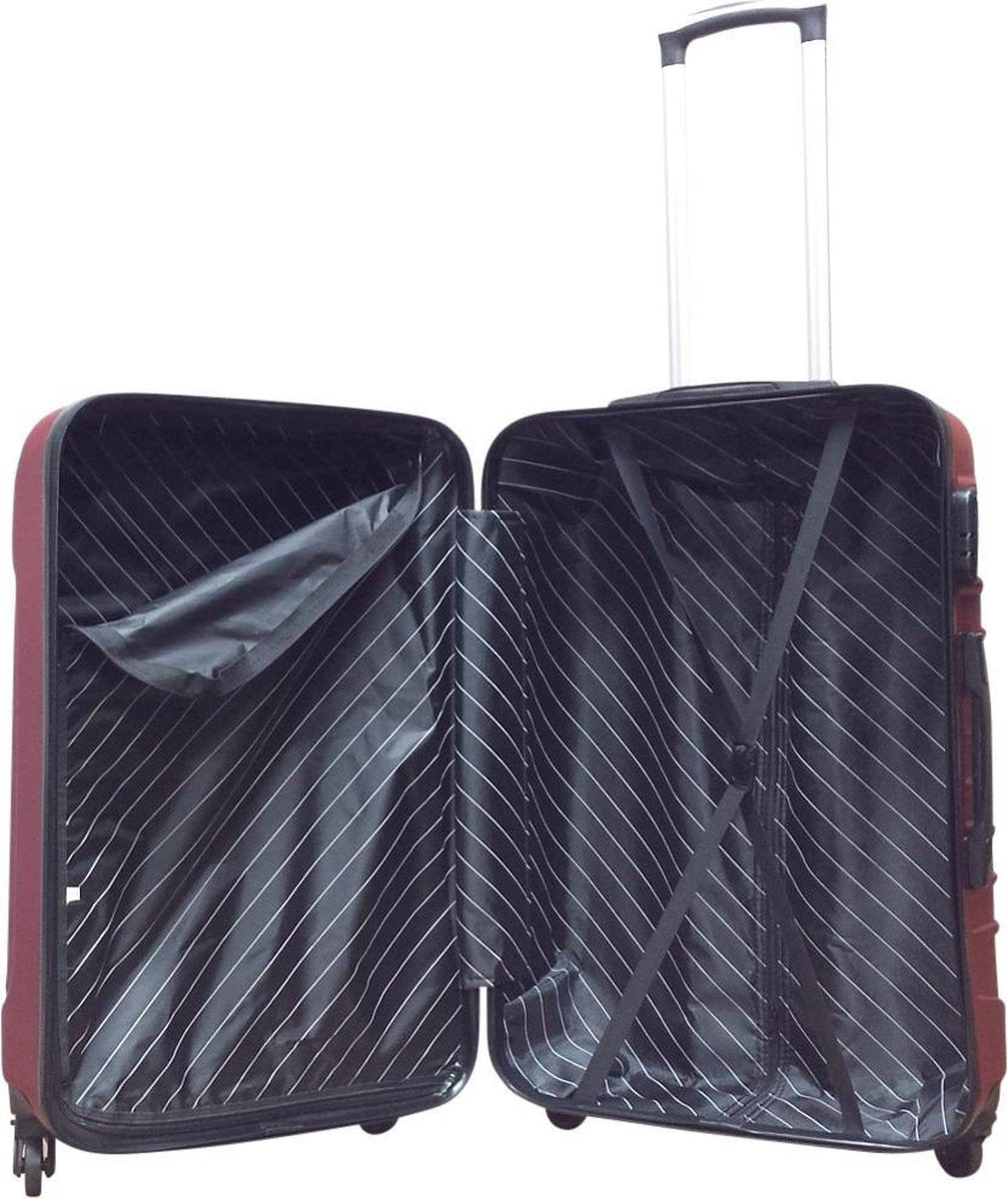 2-piece ABS luggage set – Ventura-Black-Nora Luxe