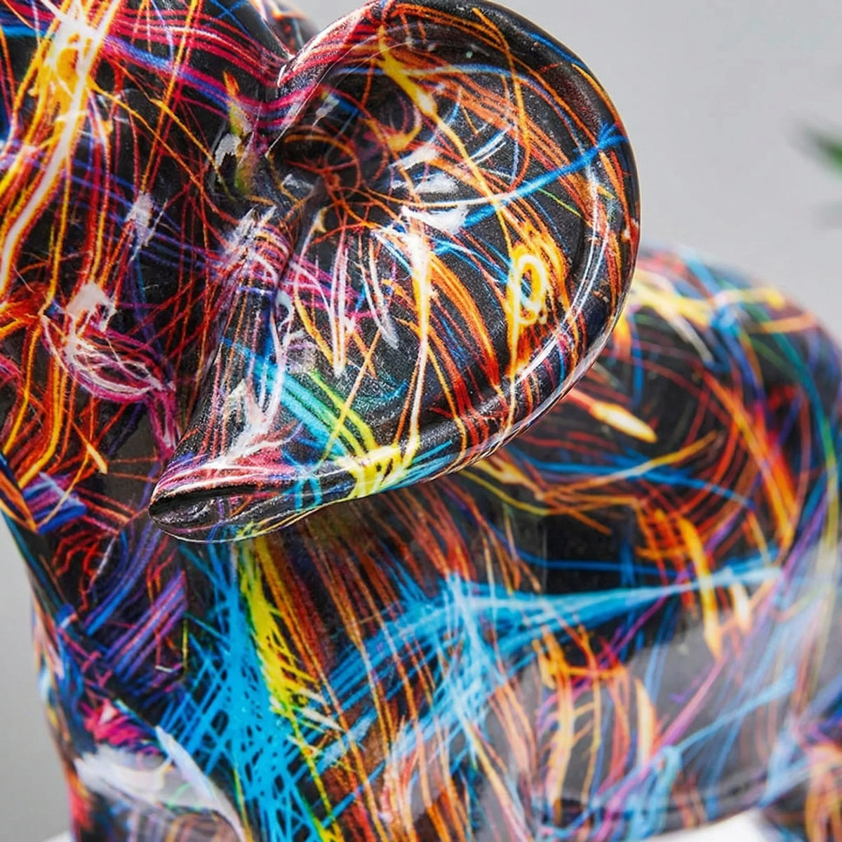 Abstract Elephant Tabletop Sculpture - Artelphant