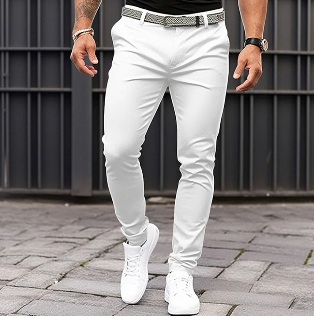 Slim Fit Men's Chinos – Matteo