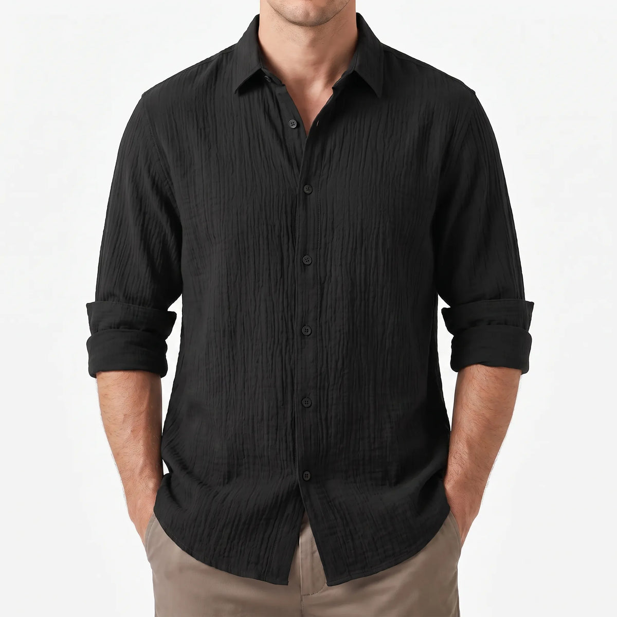 Casual Long Sleeve Shirt - Seth
