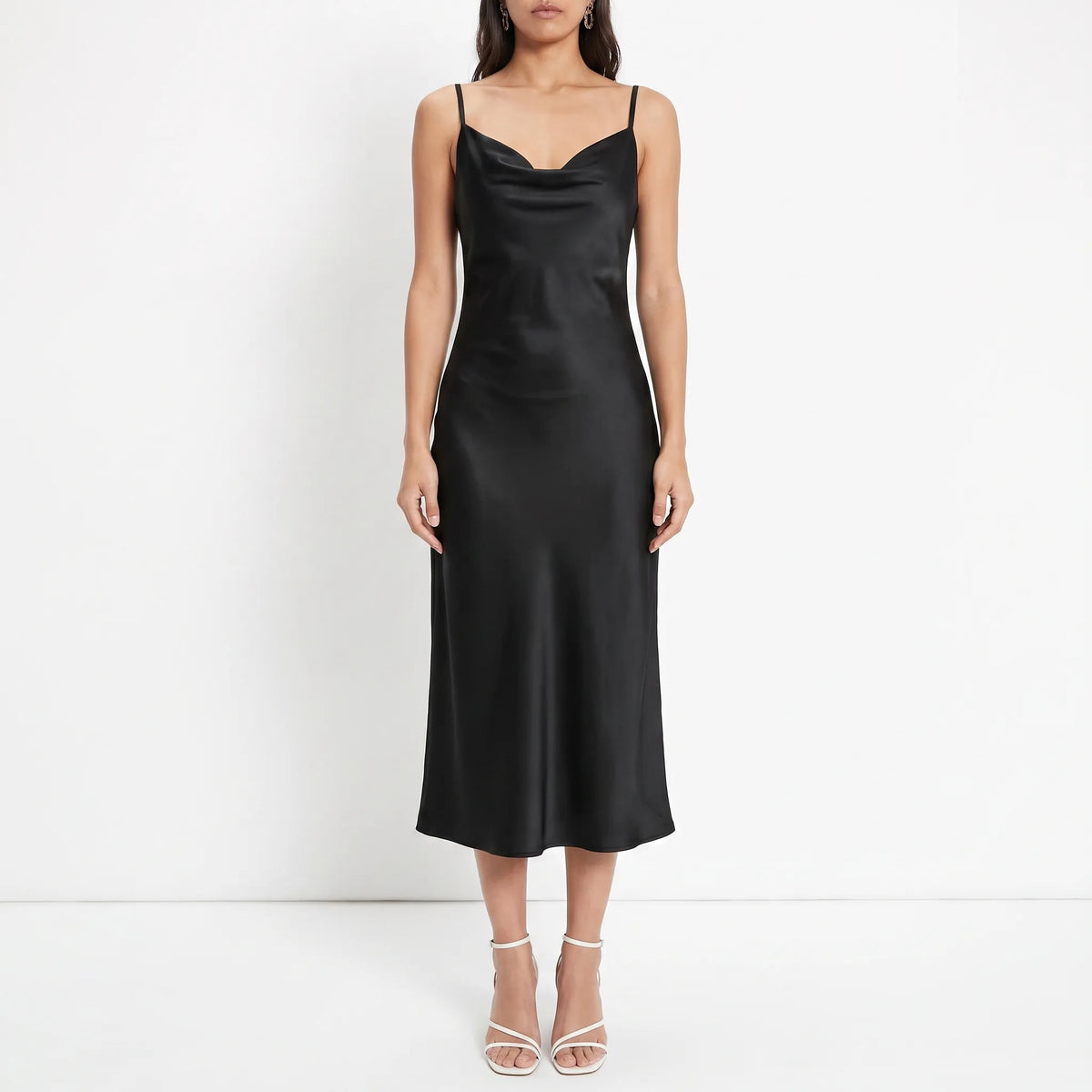 Draped Slip Dress - Jody