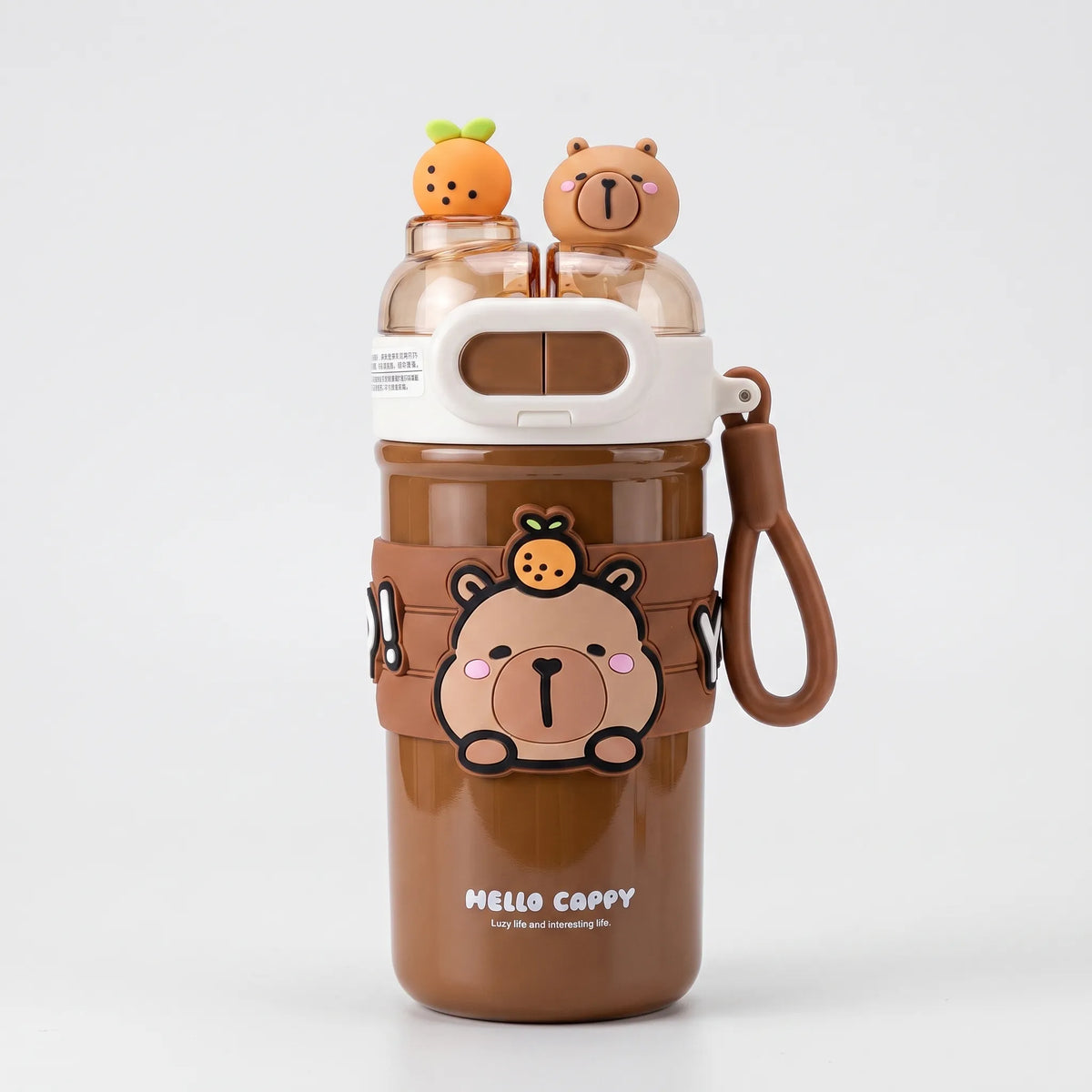 Dual-Compartment Insulated Water Bottle - Brizzly