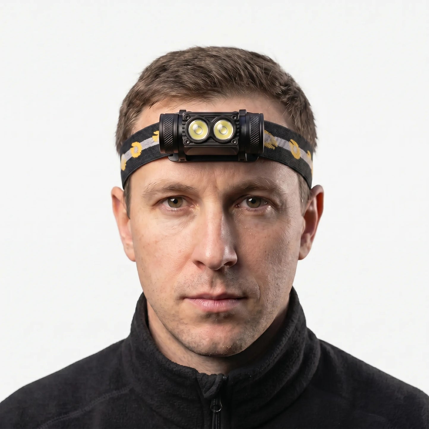 Dual-LED Rechargeable Head Torch - Blazefront