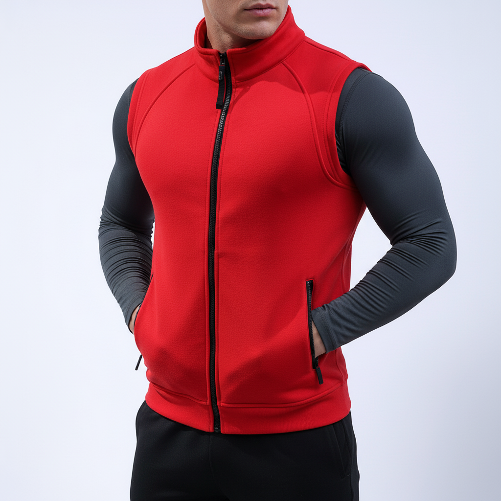 Fleece Gefütterte Freizeitweste - Mitchell