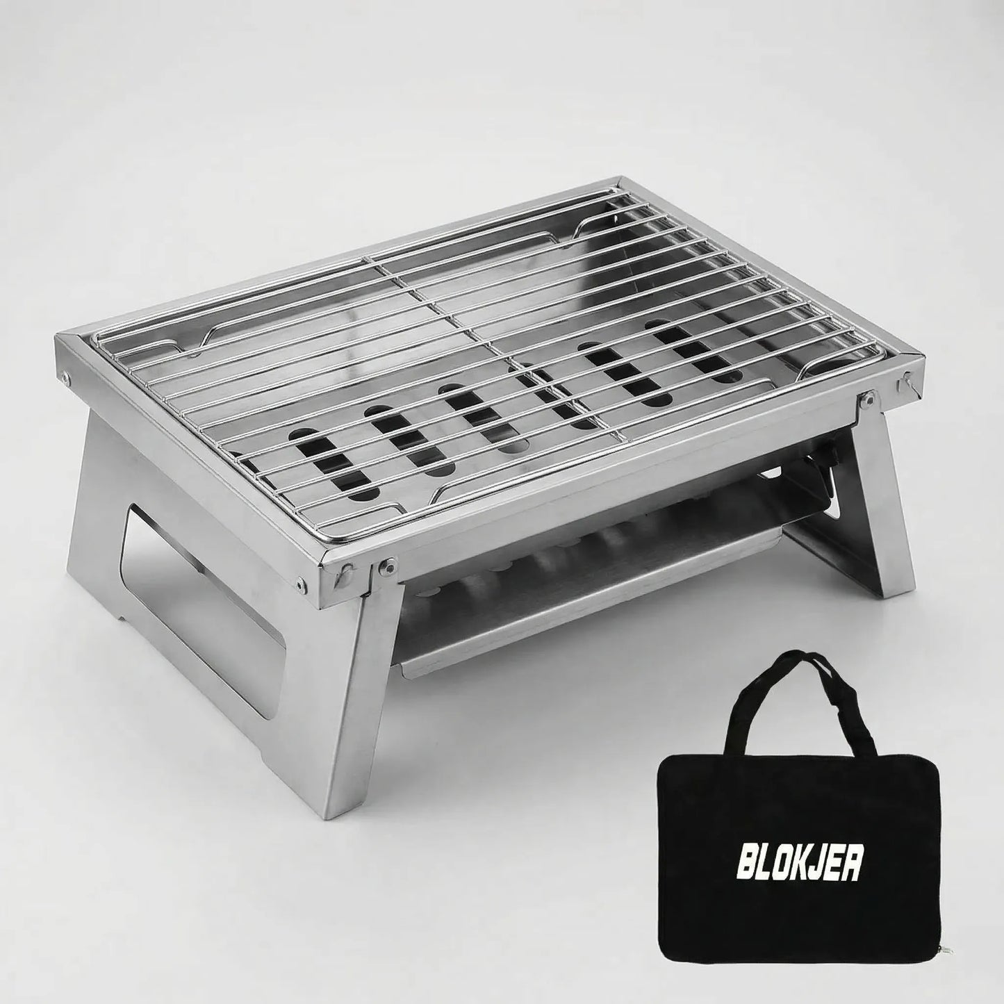 Folding Portable Outdoor Barbecue Grill - Grillvex