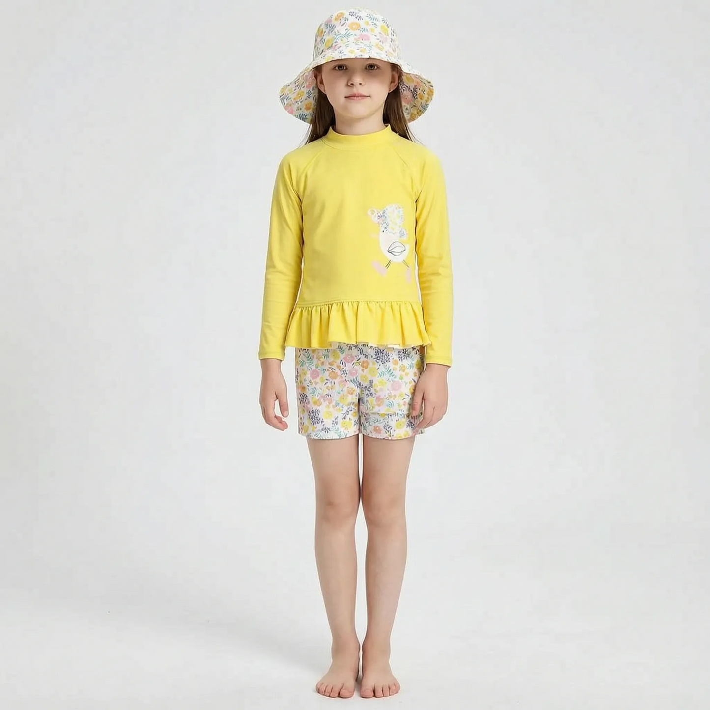 Girls Three Piece Swimsuit - Aquadore