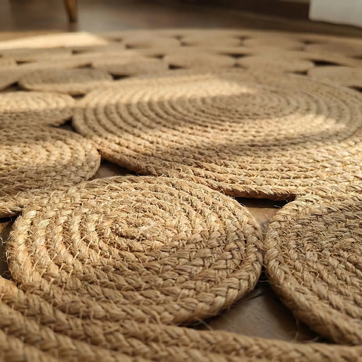 Handcrafted Round Accent Rug - Marivon