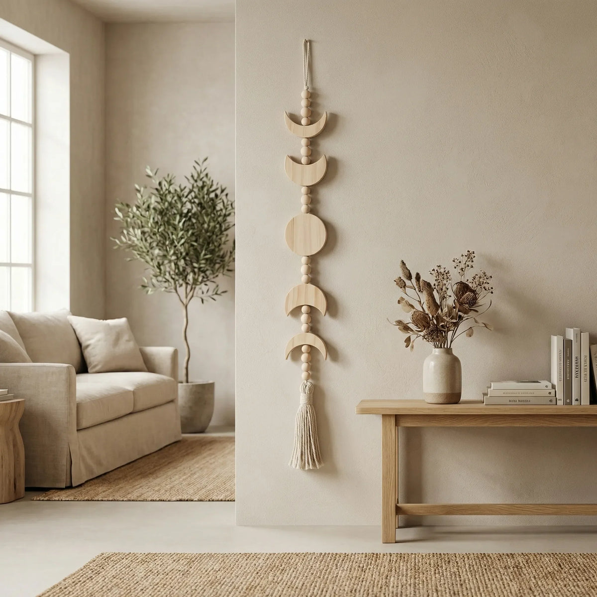 Handwoven Vertical Wall Hanging - EclipsaWoven