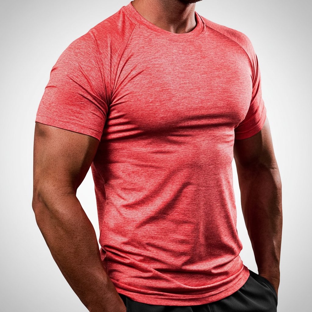 Kurzärmeliges Trainingsshirt Polyester - Edwin