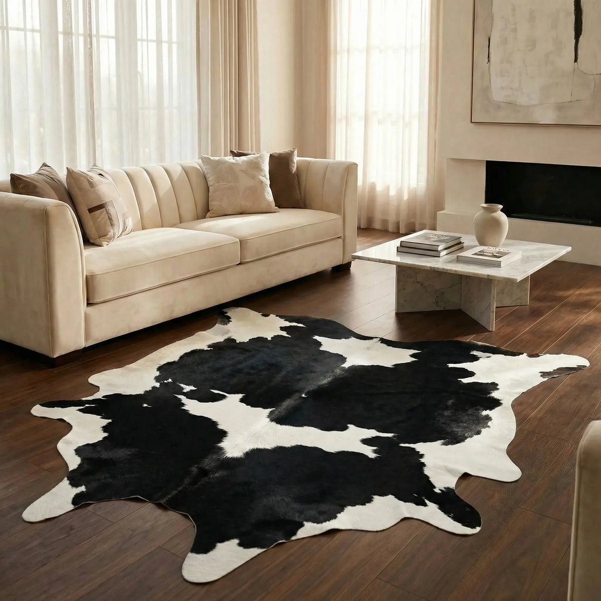 Luxurious Faux Fur Rug - Cozyvella