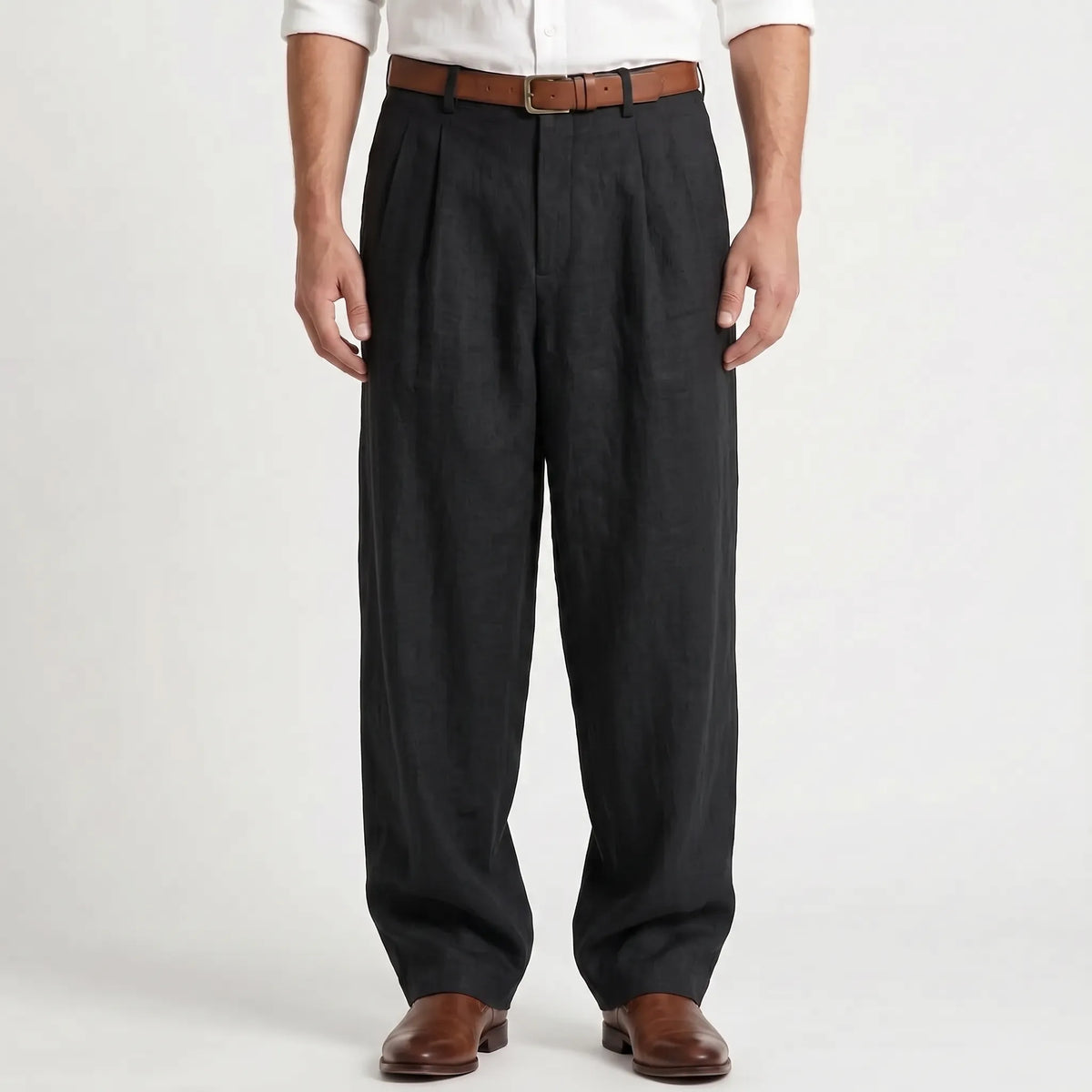 Men's Pleated Pants - Ernesto