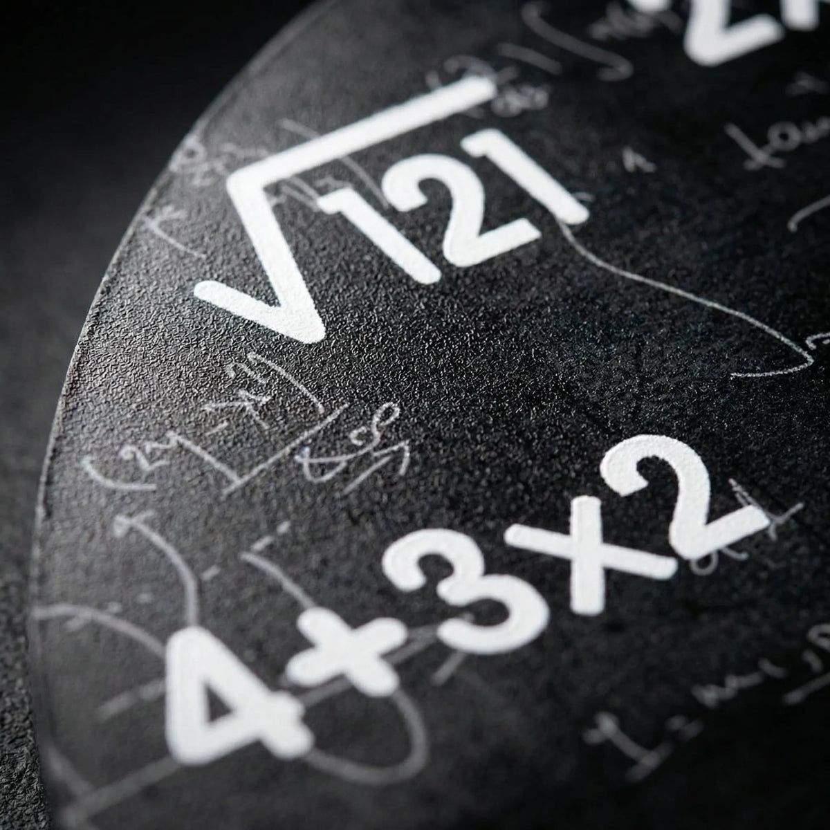 Round Novelty Wall Clock - NumeriClock
