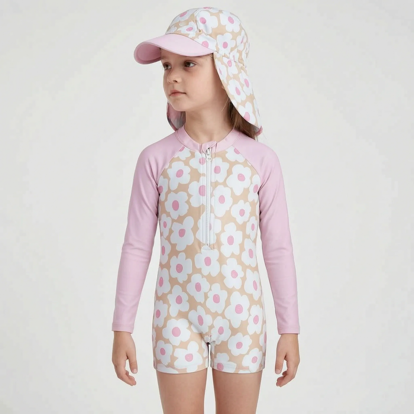 Toddler Girls Rash Guard - Florisca