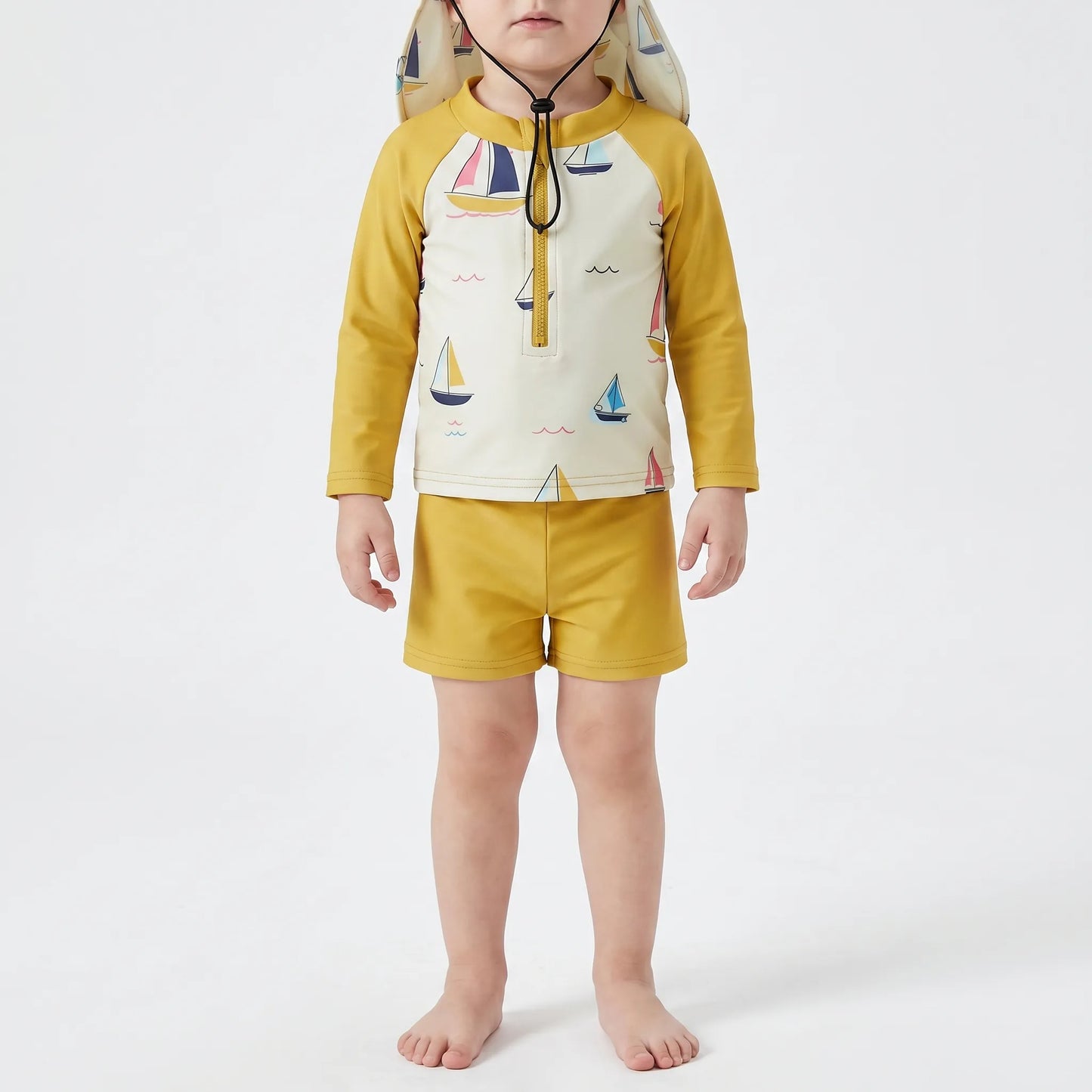 Toddler Three Piece Swim Set - Nautilot
