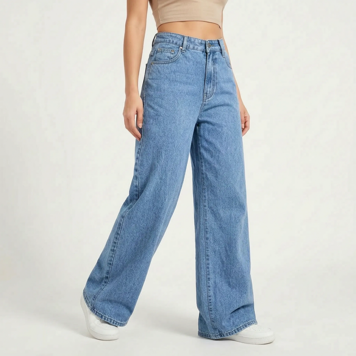 Wide Leg Jeans Women - Jill