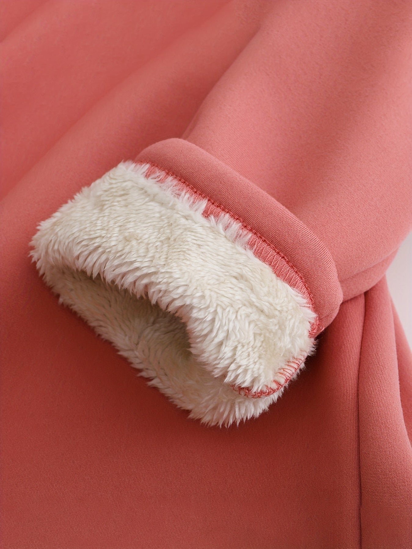 Comfy Fleece Sweatshirt - Liona-Pink-S-Nora Luxe