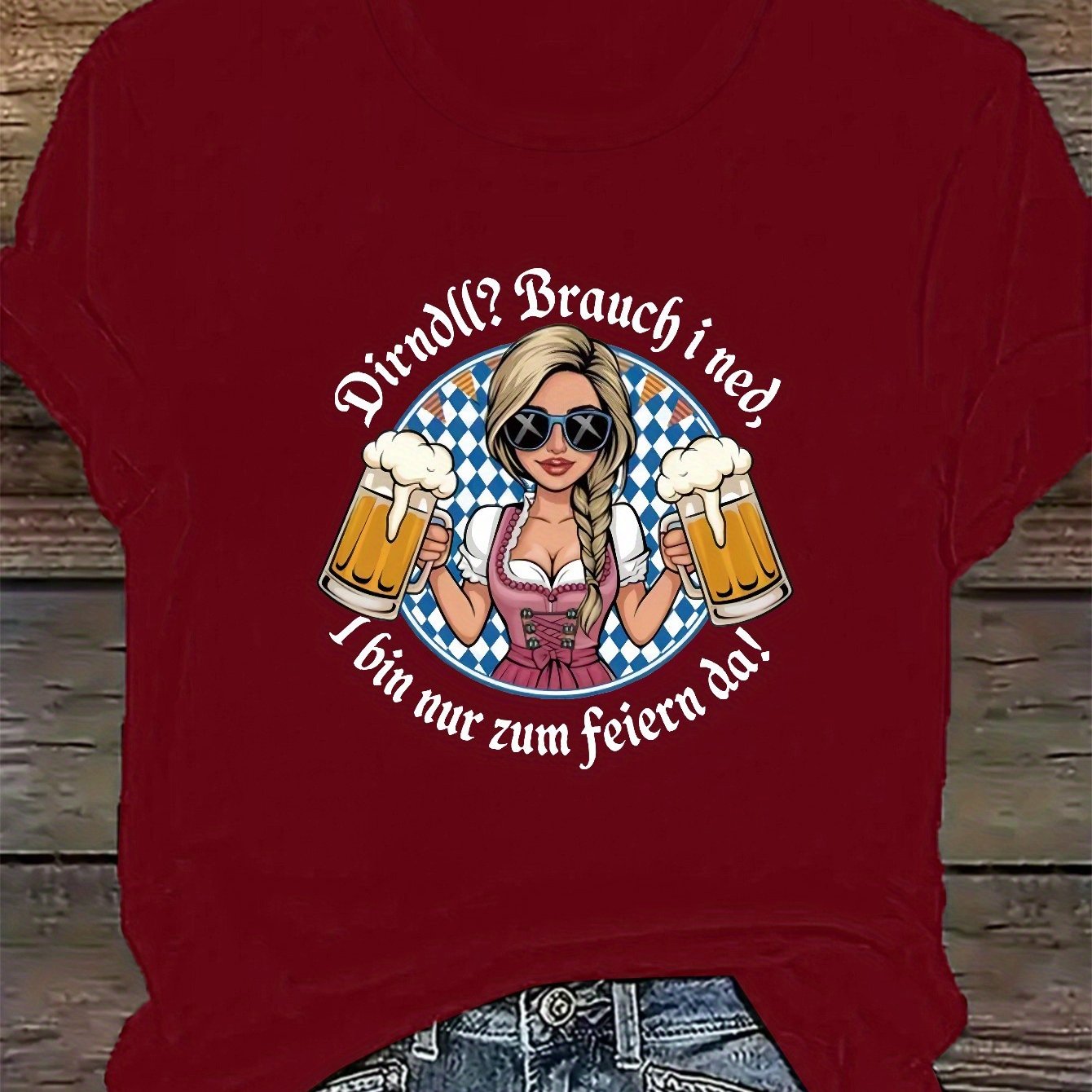 Women's Plus Size Short-Sleeve T-Shirt – Liesl Oktoberfest 2026