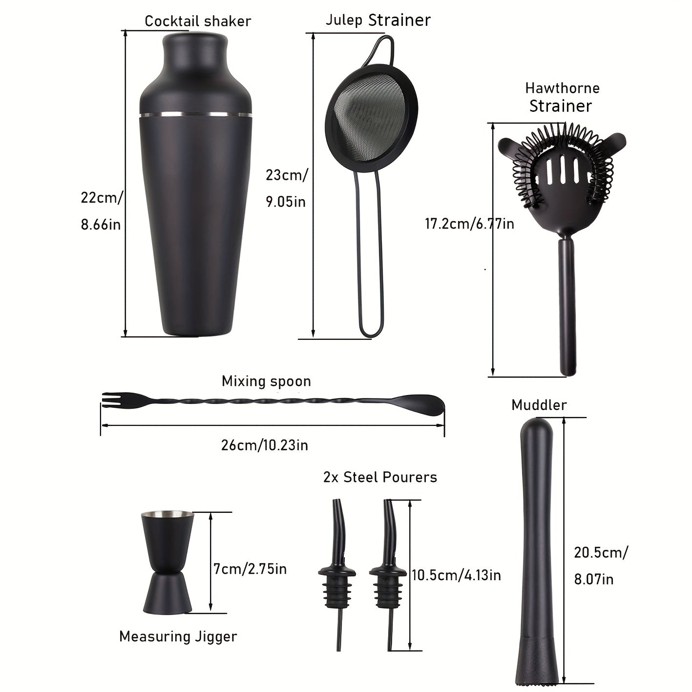 Professional Cocktail Set - MixMaster-Nora Luxe