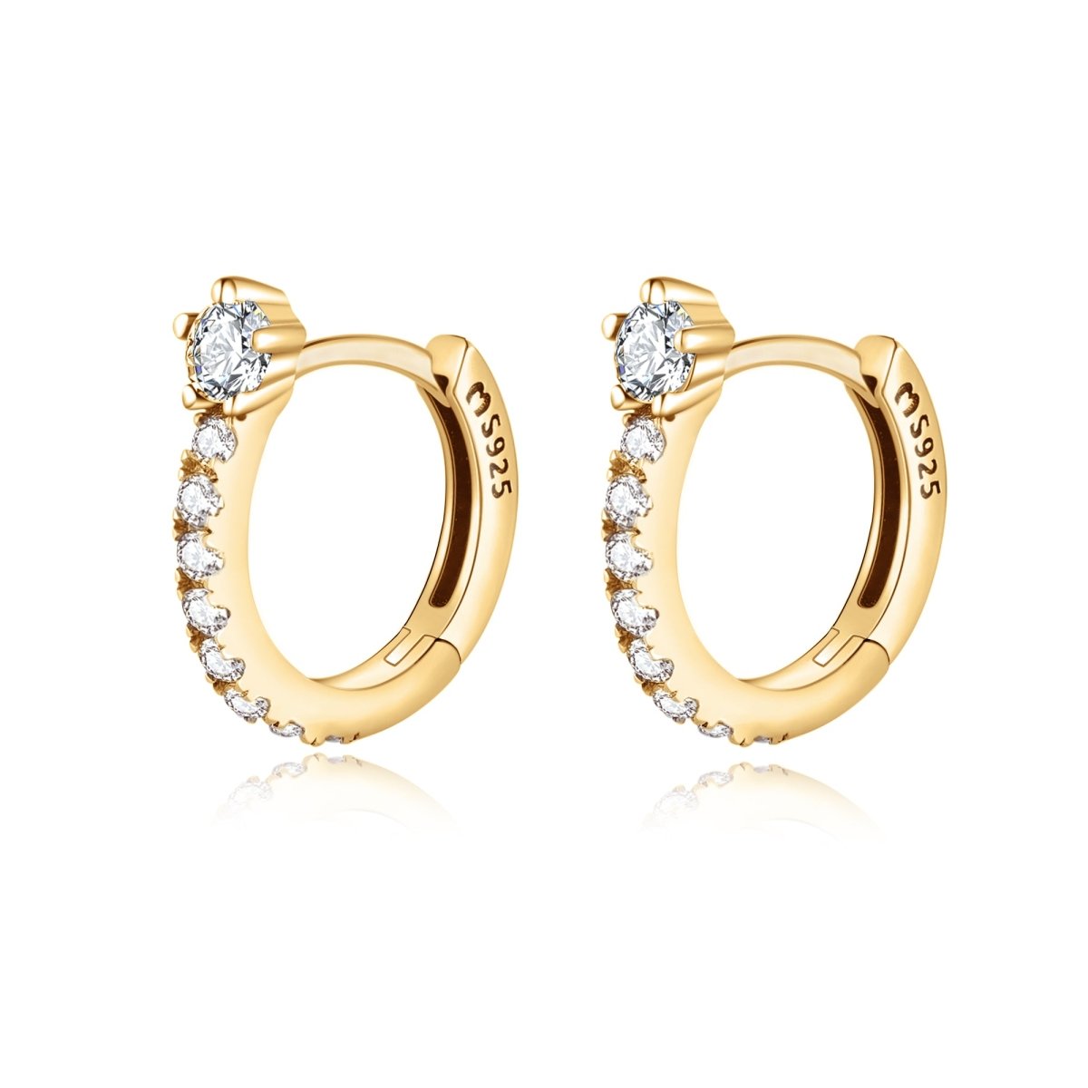 Radiant Earrings - Livia-Gold-Nora Luxe
