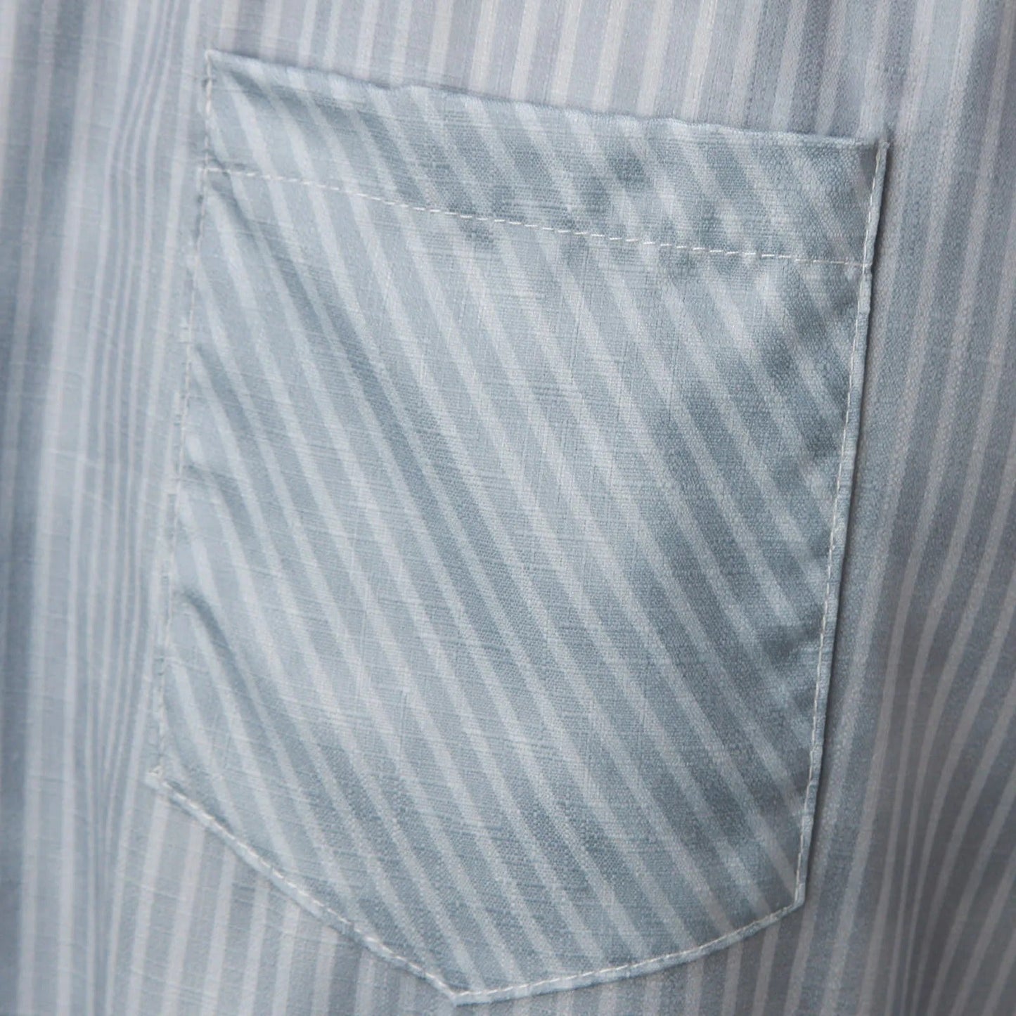 Striped High-Waist Ladies' Trousers with Decorative Buttons – Florence-Gray-S-Nora Luxe