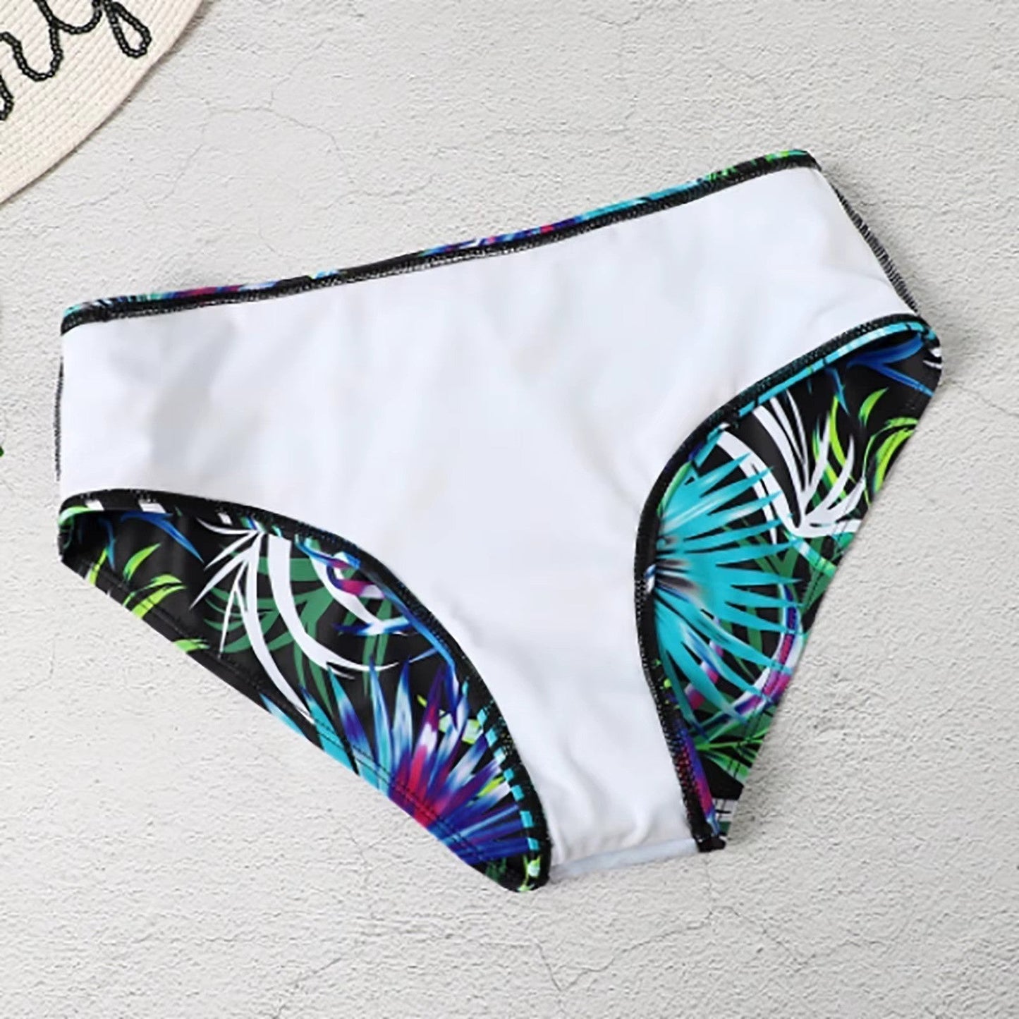 Trendy High-Waisted Bikini Set – Selina-Black-XS-State of Style