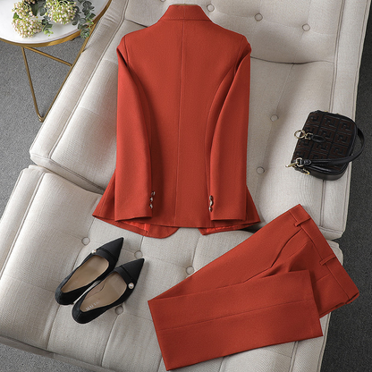 Ladies Blazer & Trousers Set – Celestine Autumn Magic Edition