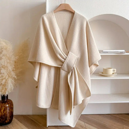 Ladies Wrap Scarf with Windproof Design – Celeste