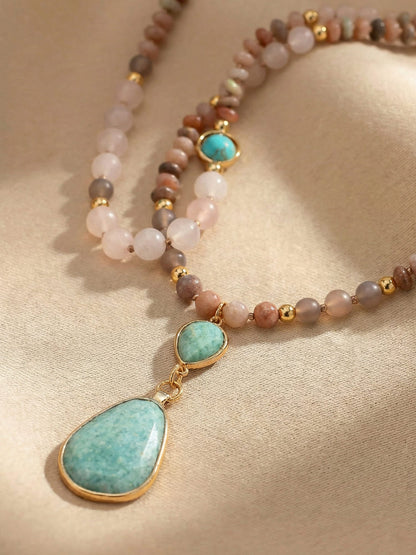 Deeply Cleansing Pastel Mala Necklace - Aurielle