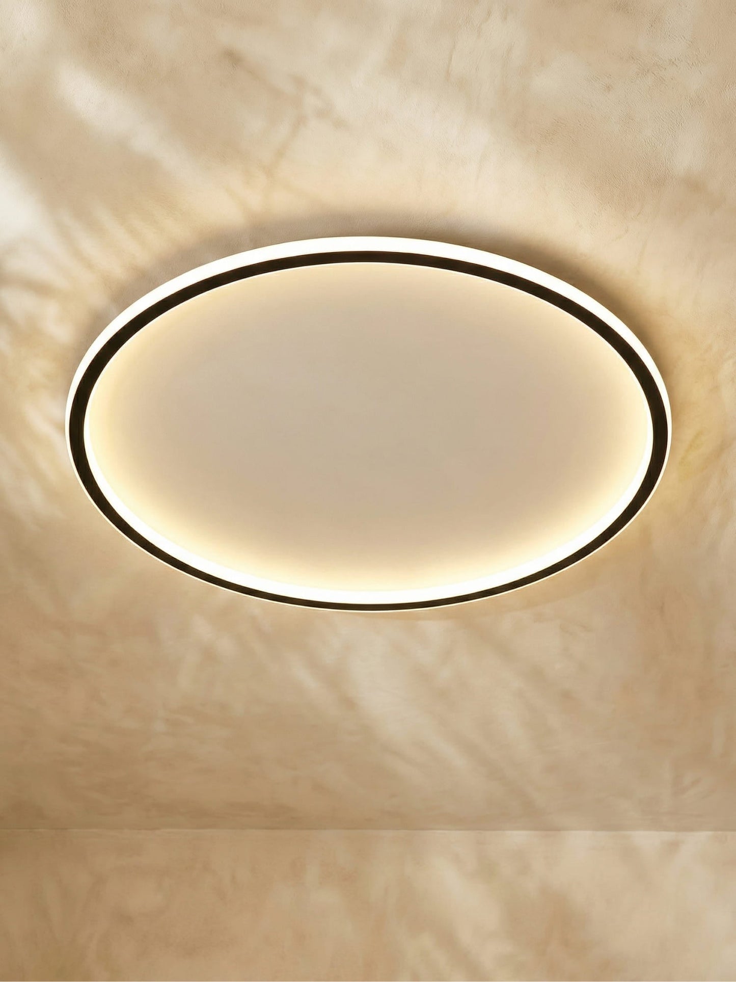 Scandinavian Round Ceiling Lamp - AuroraSphere