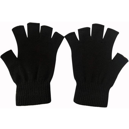 2-Pack Winter Knitted Fingerless Gloves - WarmFlex Set-Nora Luxe