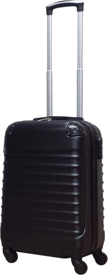 2-piece ABS luggage set – Ventura-Black-Nora Luxe