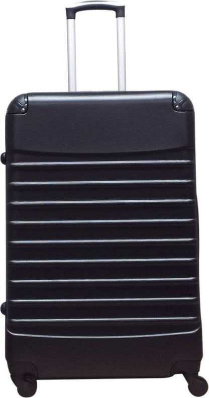 2-piece ABS luggage set – Ventura-Black-Nora Luxe