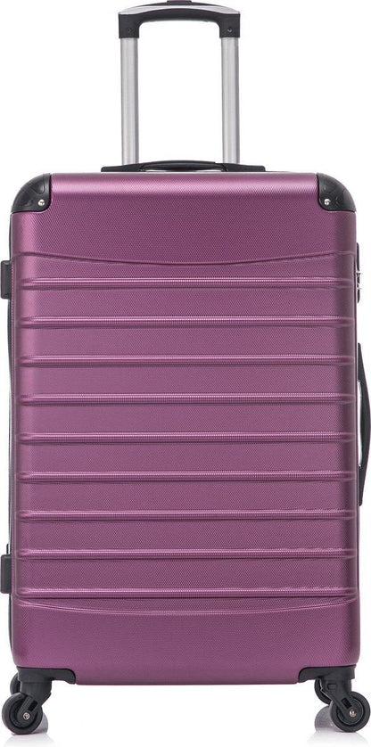2-piece hard shell suitcase set – Bordeaux-Nora Luxe