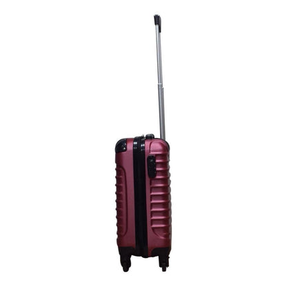 2-piece hard shell suitcase set - Capri Nero-Nora Luxe