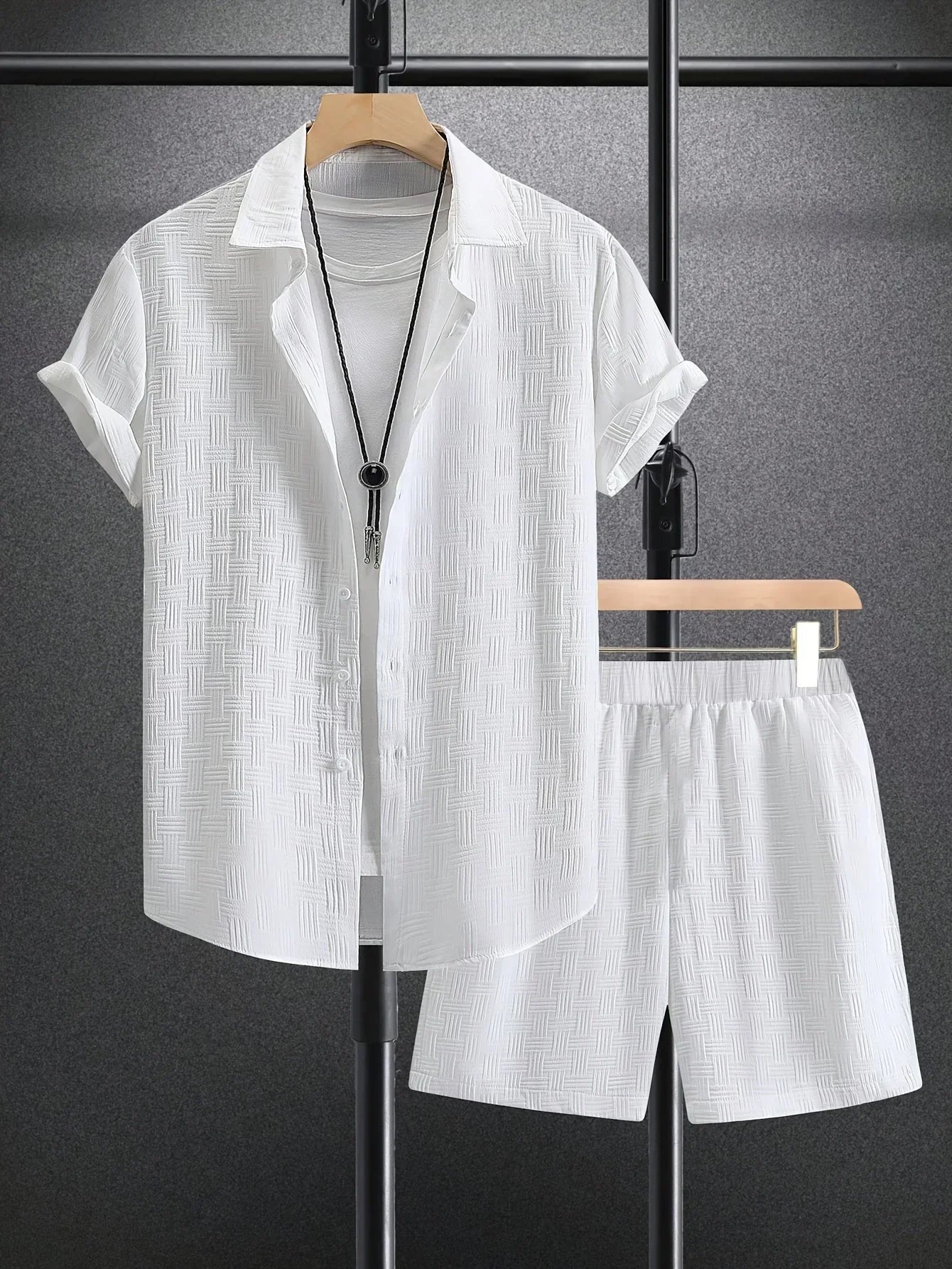2-Piece Men's Outfit - Rafael-White-S-The Livary