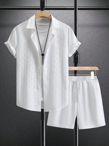 2-Piece Men's Outfit - Rafael-White-S-The Livary