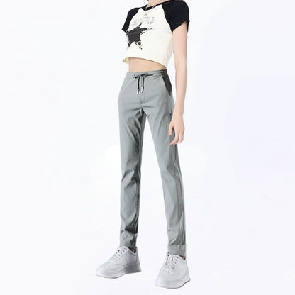 2025 New Models Unisex Quick-Dry Stretch Trousers-Light green (Female)-3XL-Nora Luxe