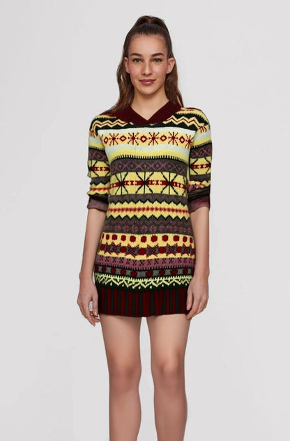 Ladies' Norwegian Jumper – Solveiga Autumn Magic