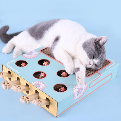 3-in-1 Interactive Cat Toy - WhiskerPlay-Nora Luxe