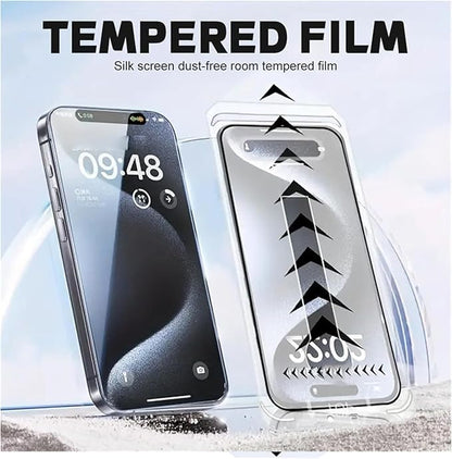 3-in-1 iPhone Screen Protector - iShield Privacy-iPhone 16-Nora Luxe