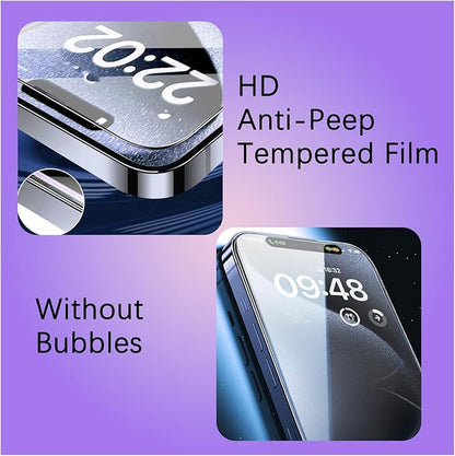3-in-1 iPhone Screen Protector - iShield Privacy-iPhone 16-Nora Luxe