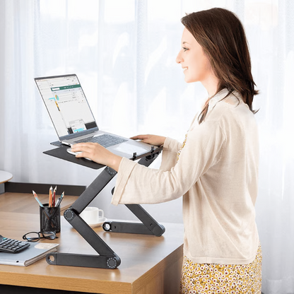 360° Ergonomic Laptop Stand - FlexStand-Nora Luxe