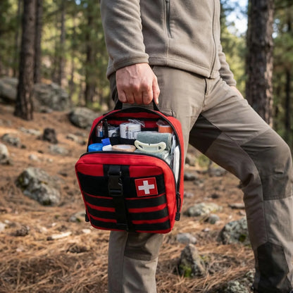 379-Piece Portable First Aid Bag -  Rescuovex