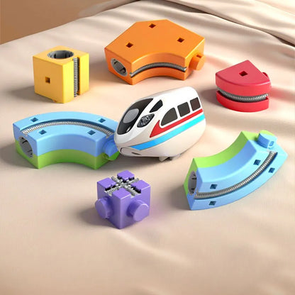 3D Flexible Railway Building Kit - Zoomdex