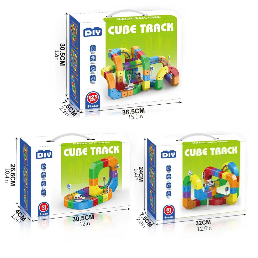 3D Flexible Railway Building Kit - Zoomdex