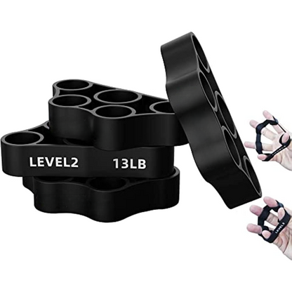 4-Pack Hand Exerciser Grip Strengthener Set-Nora Luxe