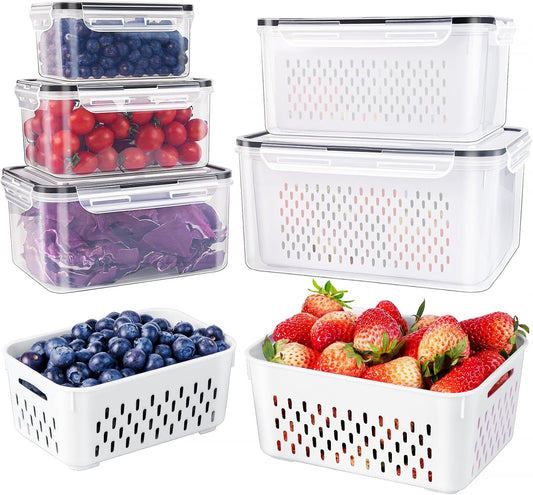 5-piece Large Food Storage Set - FreshKeeper-Nora Luxe