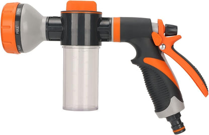 Garden Watering Foam Sprayer 8 Modes High Pressure Hand Shower