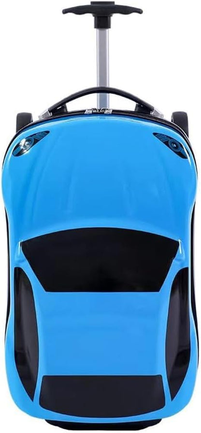 18” (45.72 cm) Kids Pull-Along Car Suitcase with Retractable Handle