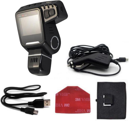 WiFi Hidden Dash Cam 1080P with 170° Wide Angle and G-Sensor